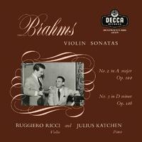 Brahms: Violin Sonata No. 2; Violin Sonata No. 3 (Ruggiero Ricci: Complete Decca Recordings, Vol. 17)