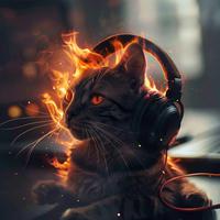 Binaural Fire for Cats: Soft Glow