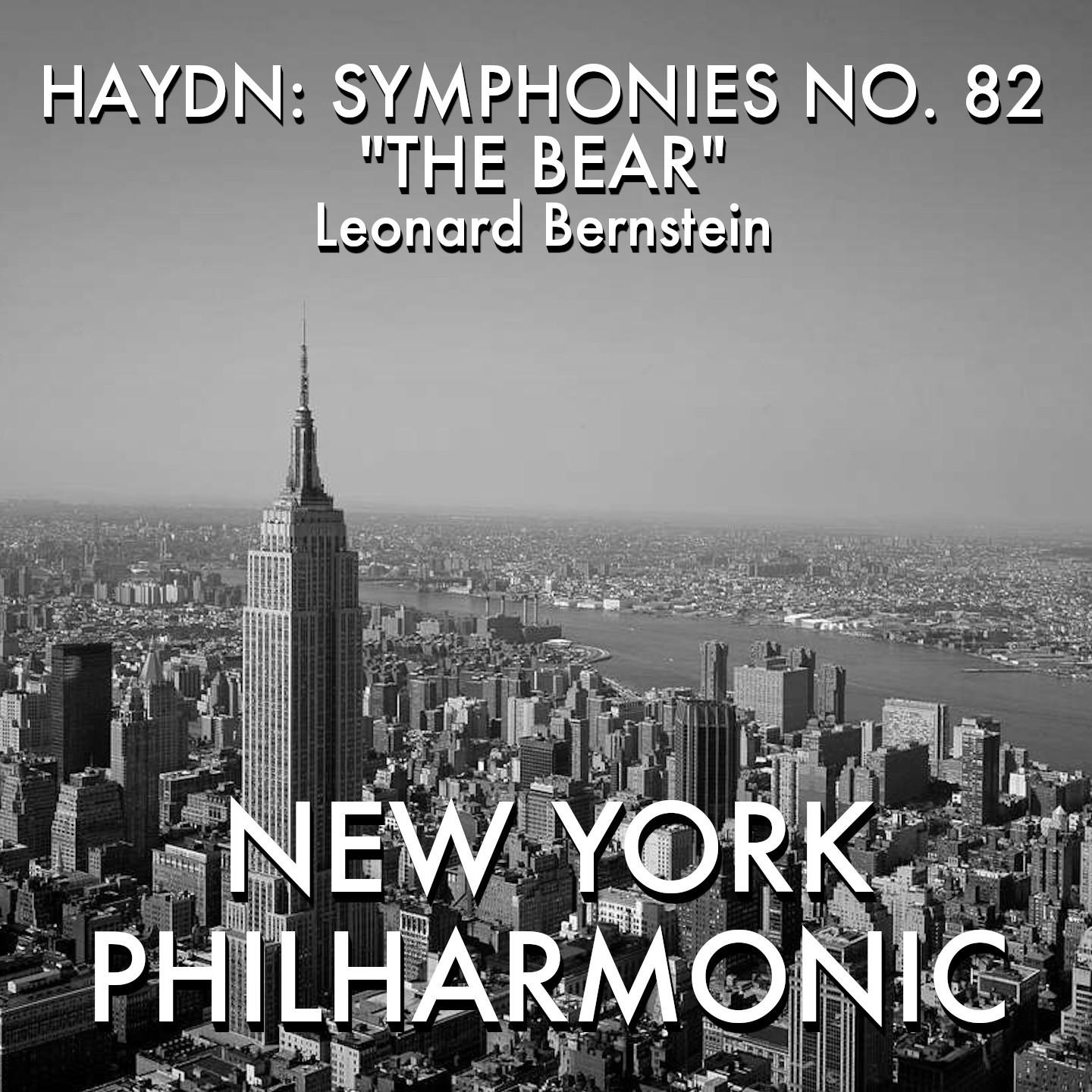 haydn: symphony #82 in c major, h 1_82, "the bear"