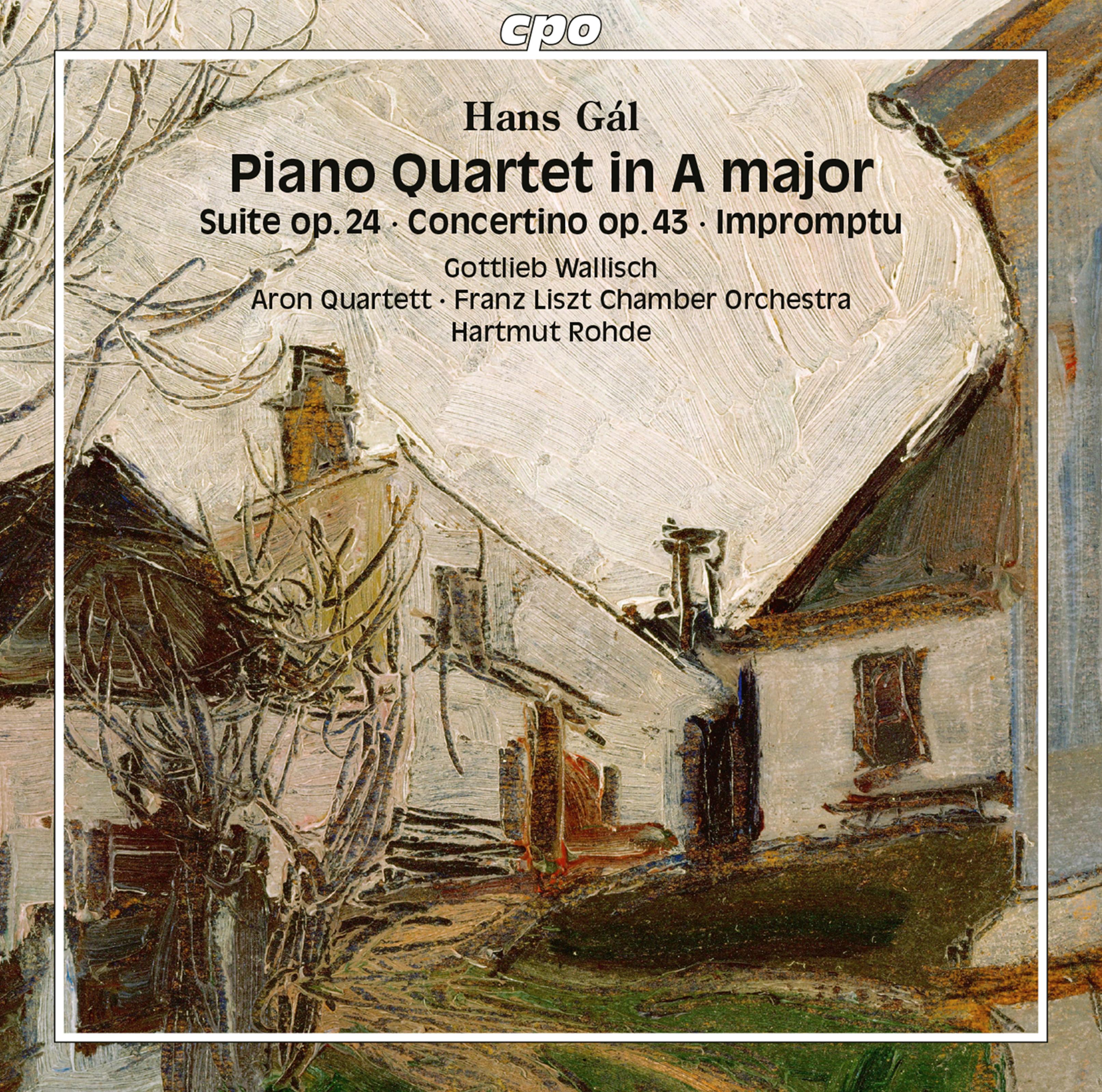 Quartet in A Major for Violin, Viola, Cello & Piano:I. Vivace ma non troppo