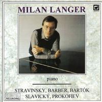 Stravinsky, Barber, Bartok, Slavicky, Prokofiev: Piano Works