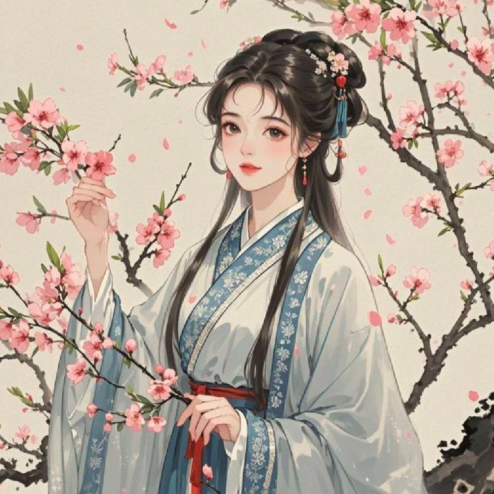 三月桃花笑春风封面