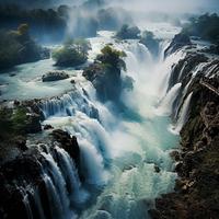 Aguas Rítmicas: Serena Sinfonía De Tranquilidad En Cascada