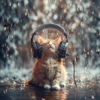 Rain's Purring Melodies: Music for Cats