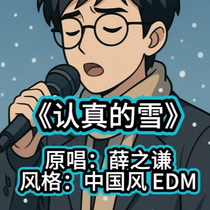 认真的雪