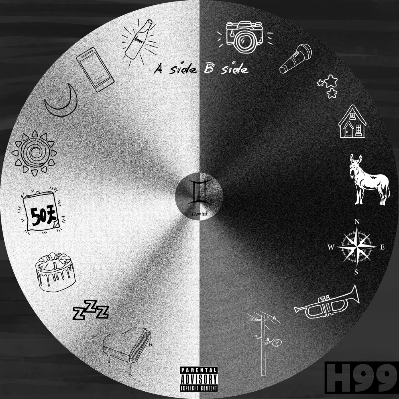有了（Prod by 9Zi） - 高冷禁欲的H99封面