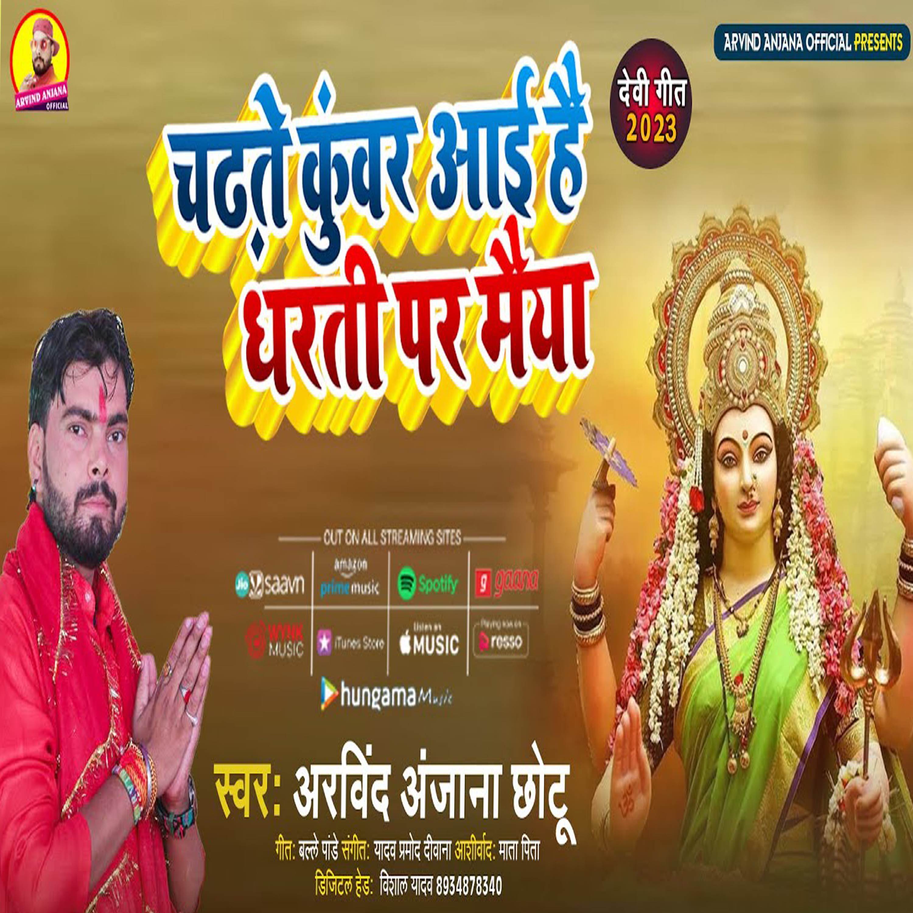 Chadate Kuwar Aai Hai Darti Par Maiya