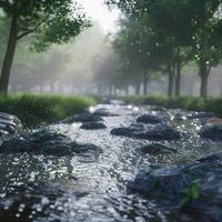 Stream Sleep Serenade: Gentle Water Sounds