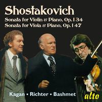 Shostakovich Sonatas Violin & Viola Op. 134 & 147