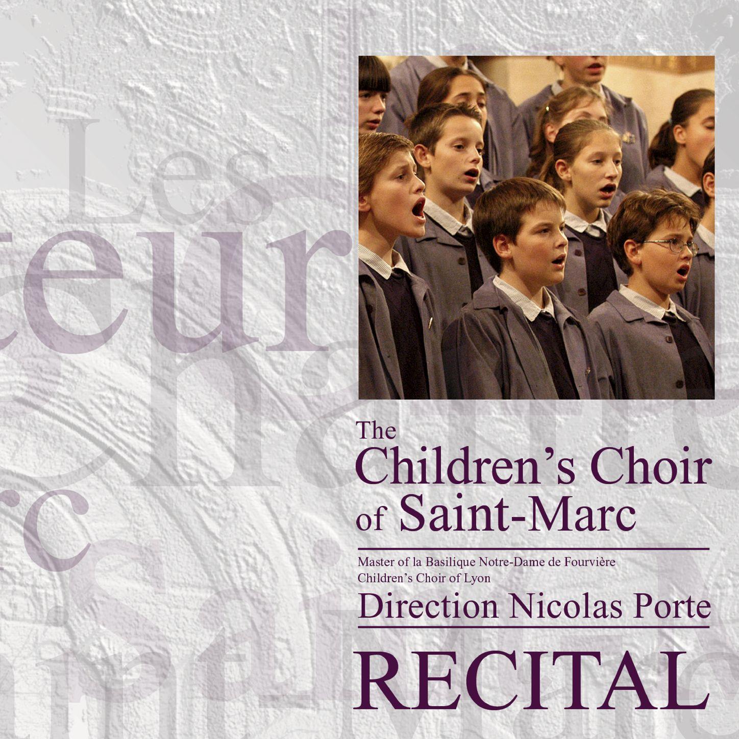 La Seine - Les petits Chanteurs de Saint-Marc RECITAL封面