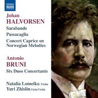 HALVORSEN, J.: Sarabande con variazioni / Passacaglia / Concert Caprice / BRUNI, A.B.: 6 Duos Concertants, Book 4 (Lomeiko, Zhislin)