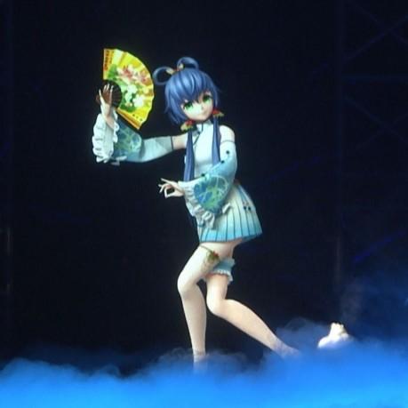 《深夜书店》许嵩/洛天依 Vsinger Live 2017洛天依全息演唱会封面