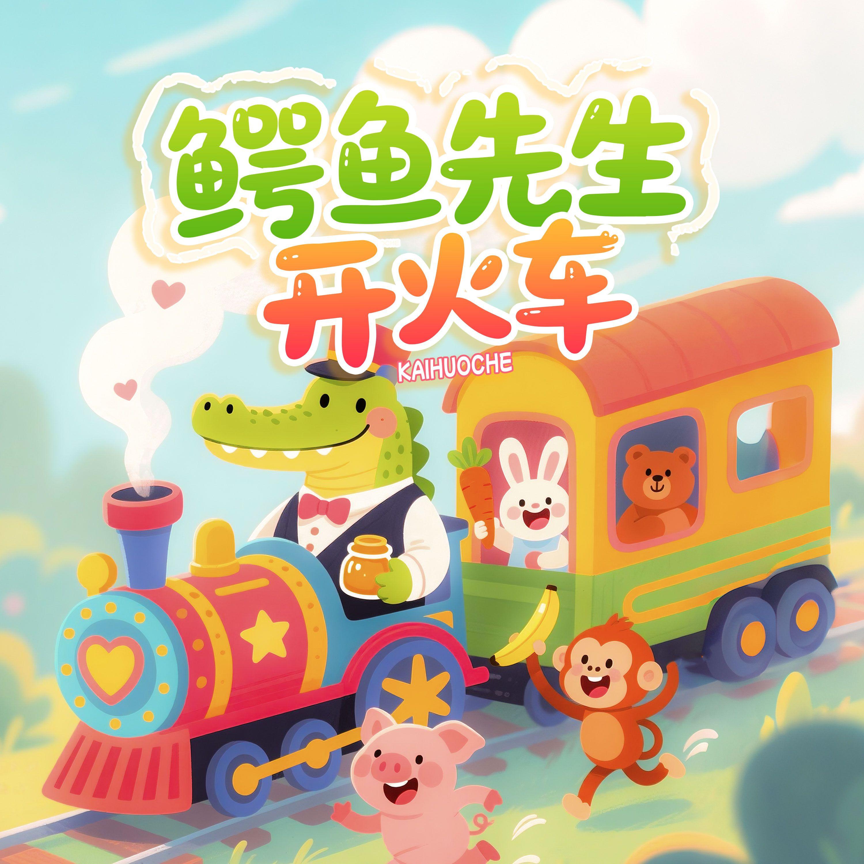 鳄鱼先生开火车封面