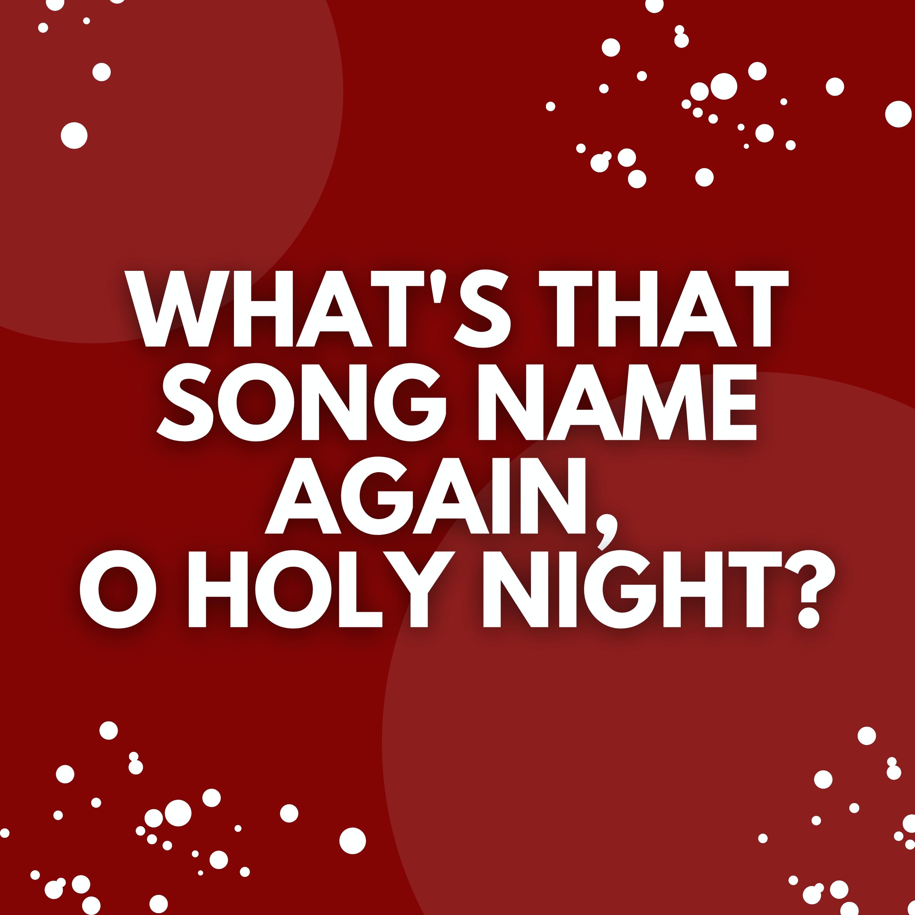 O Night Divine (O Holy Night)
