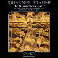 BRAHMS, J.: Clarinet Sonatas, Op. 120, Nos. 1 and 2 (Leister, Oppitz)