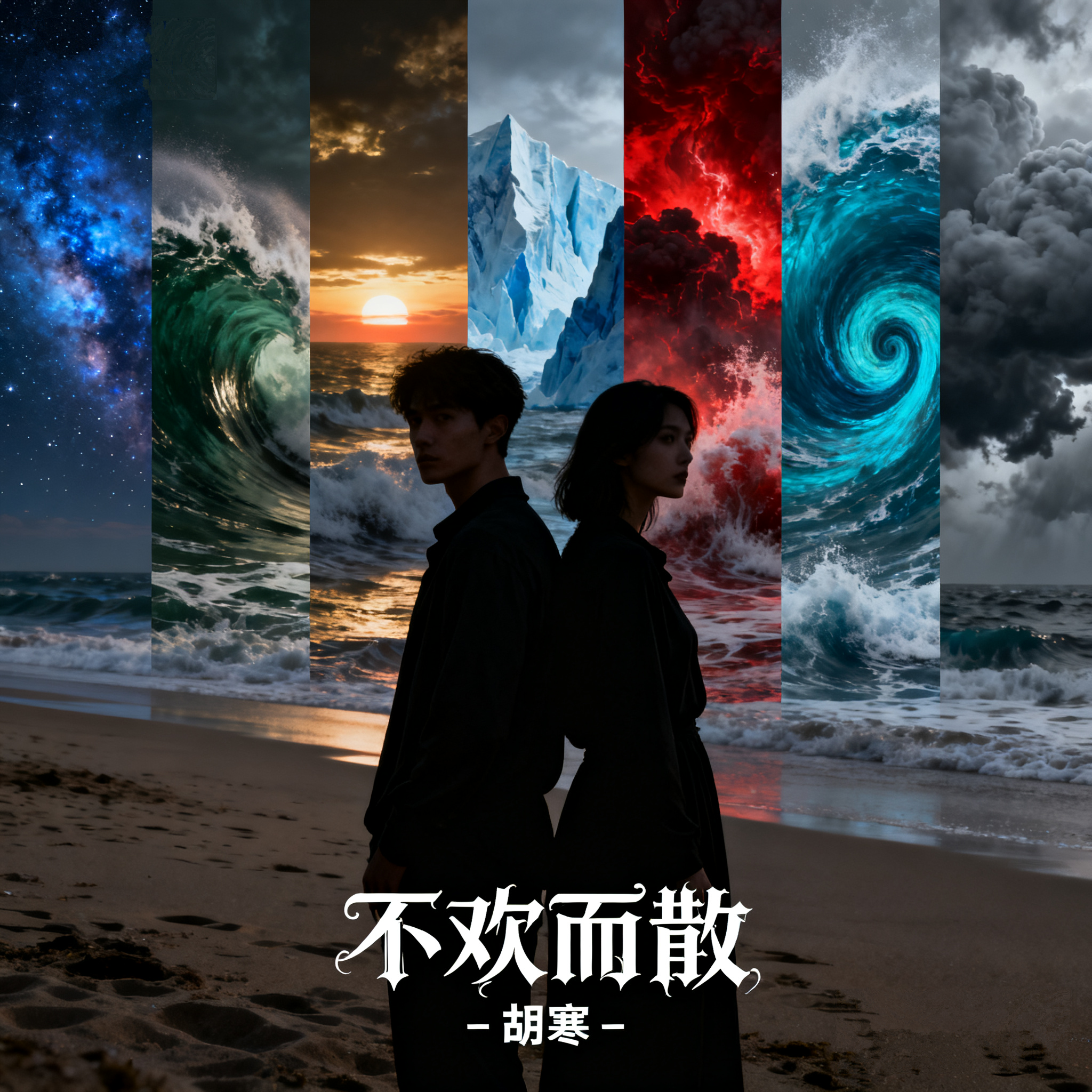 不欢而散封面
