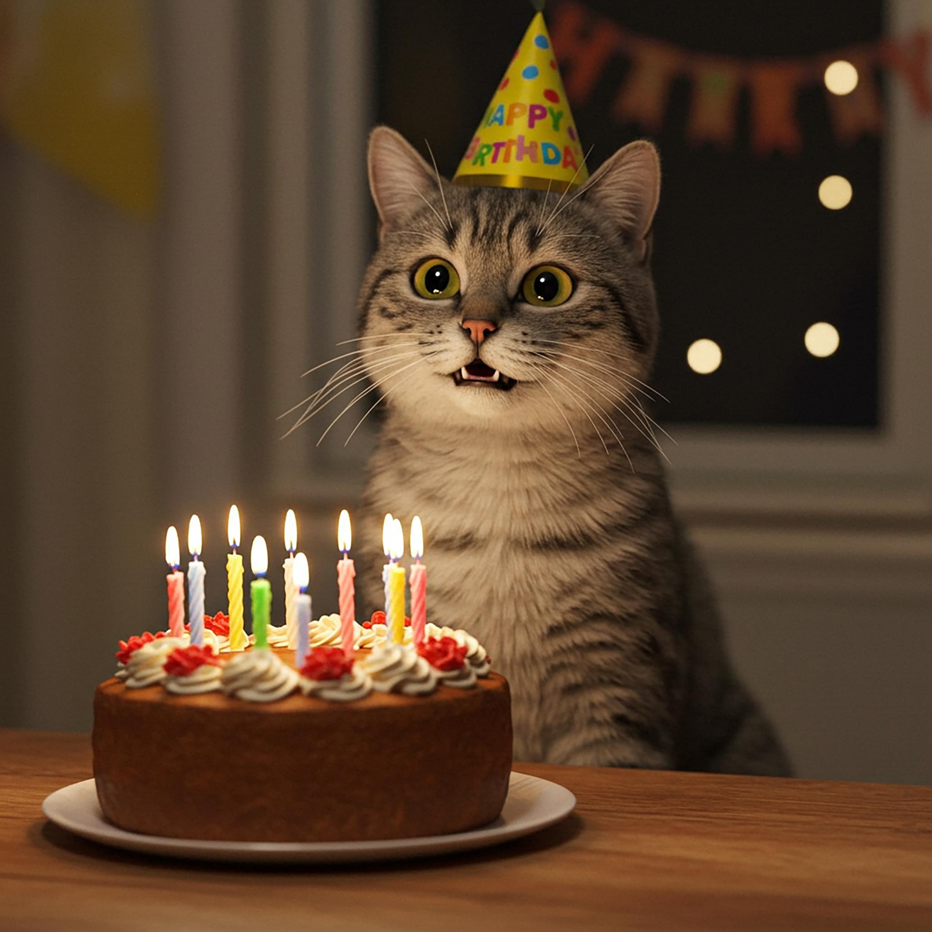 Happy Birthday Meow
