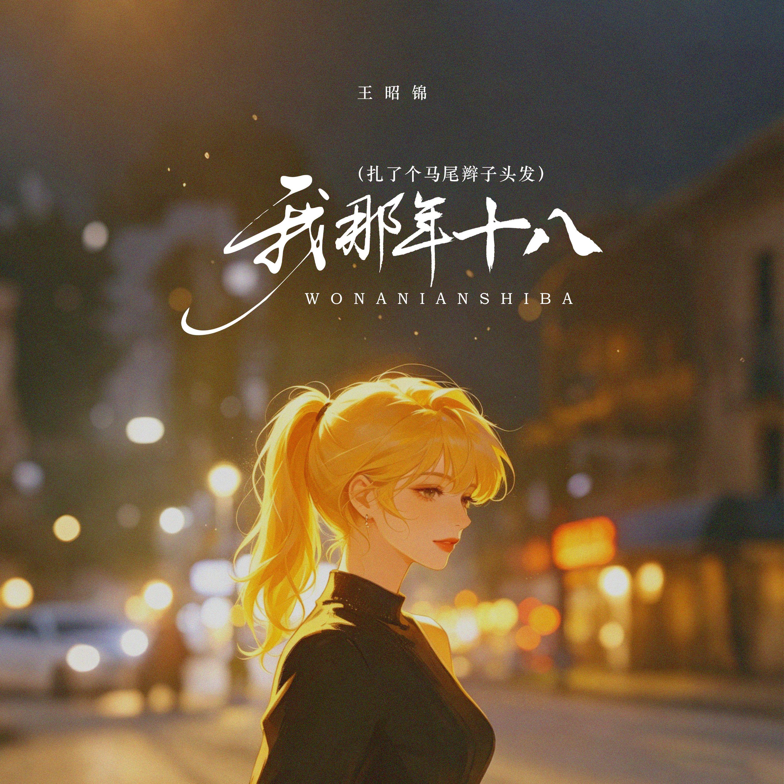 我那年十八（扎了个马尾辫子头发）封面