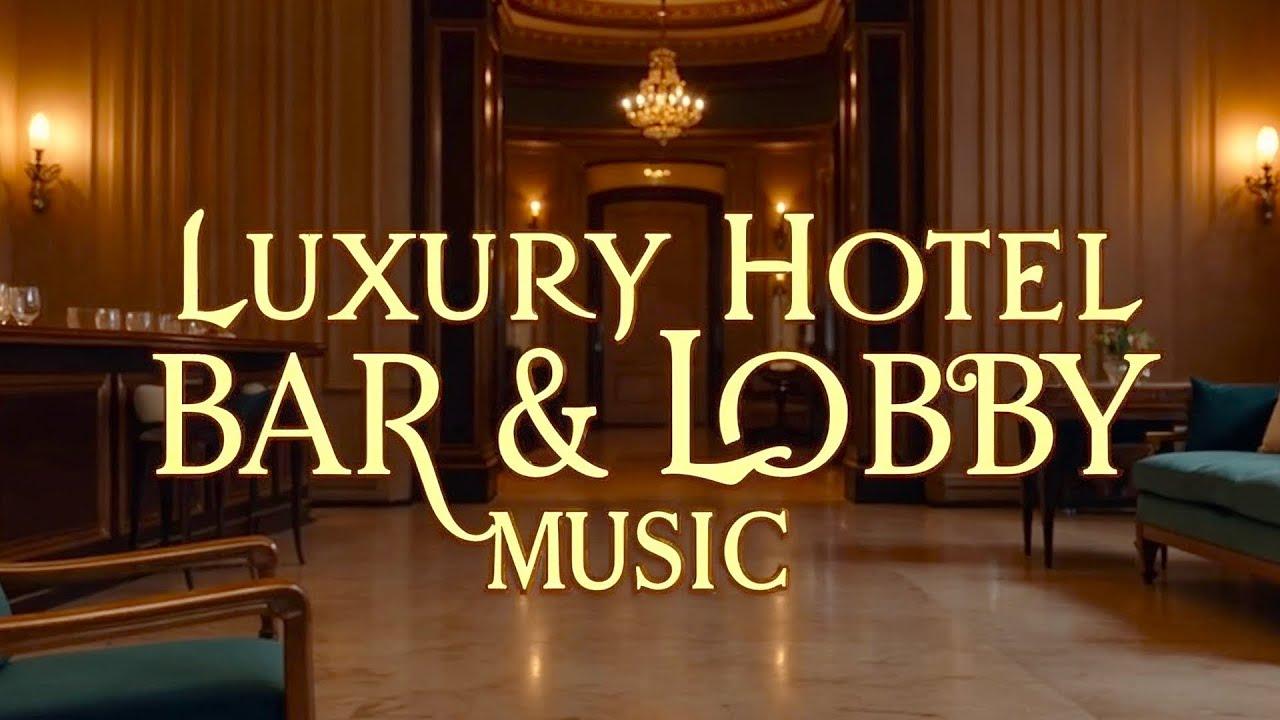 Curated visual reference: Gallery Detail: Luxury Hotel Bar Lobby Music Elegant Jazz Piano Vibes