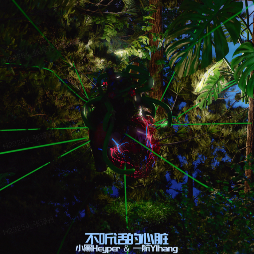 不听话的心脏 - 小黑HEYPER、一航Y1hang封面