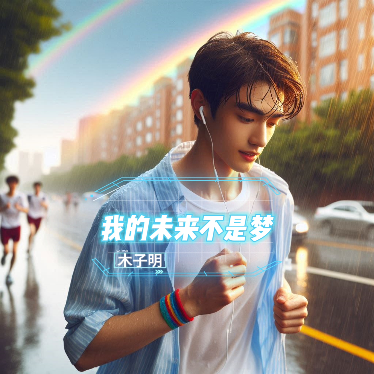 我的未来不是梦(炸裂) 伴奏封面