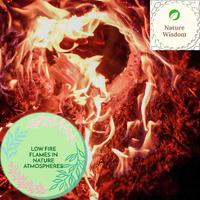 Low Fire Flames in Nature Atmospheres