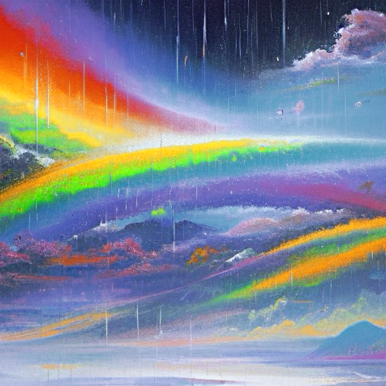 Rainbow Rain