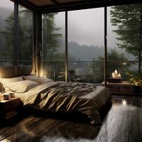 Rainy Sleep Oasis: Serene Slumber by the Drizzle