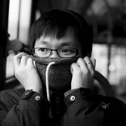 我在秋天傍晚走过鼓楼大街