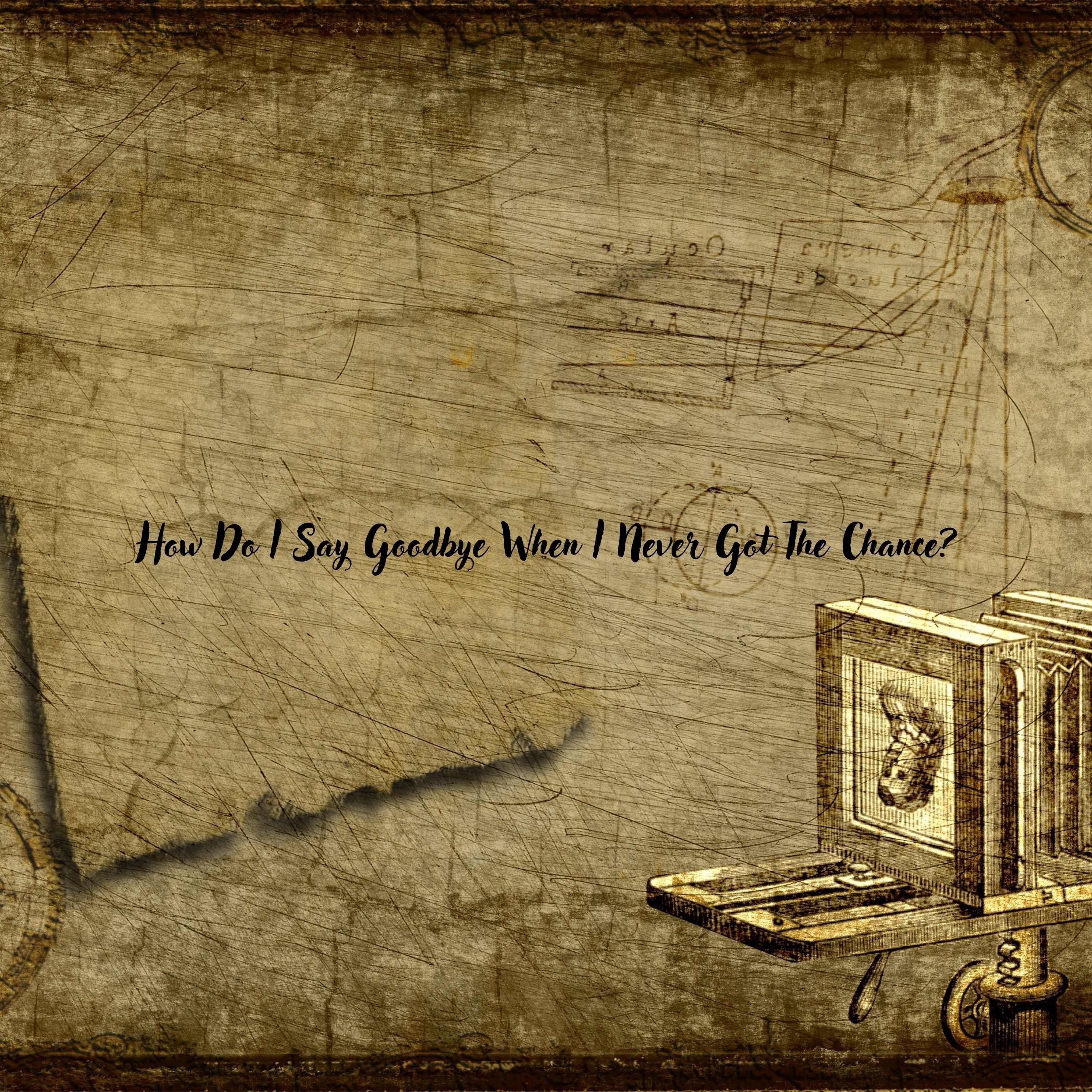 How Do I Say Goodbye When I Never Got The Chance