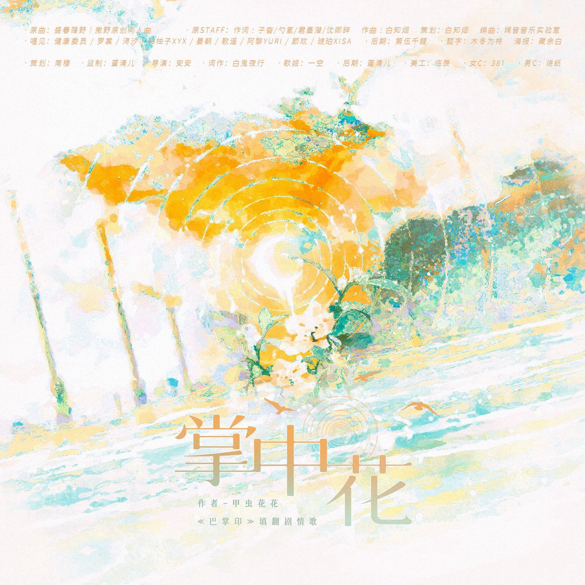 掌中花（《巴掌印》填翻剧情歌）封面