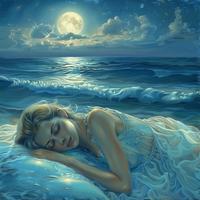 Sleep with Ocean Waves: Music for Nighttime Calm