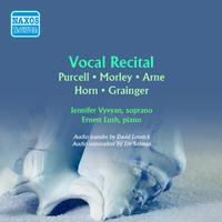 Vocal Recital: Vyvyan, Jennifer - PURCELL, H. / MORLEY, T. / ARNE, T.A. / HORN, C.E. / GRAINGER, P. (Songs of England) (1954)