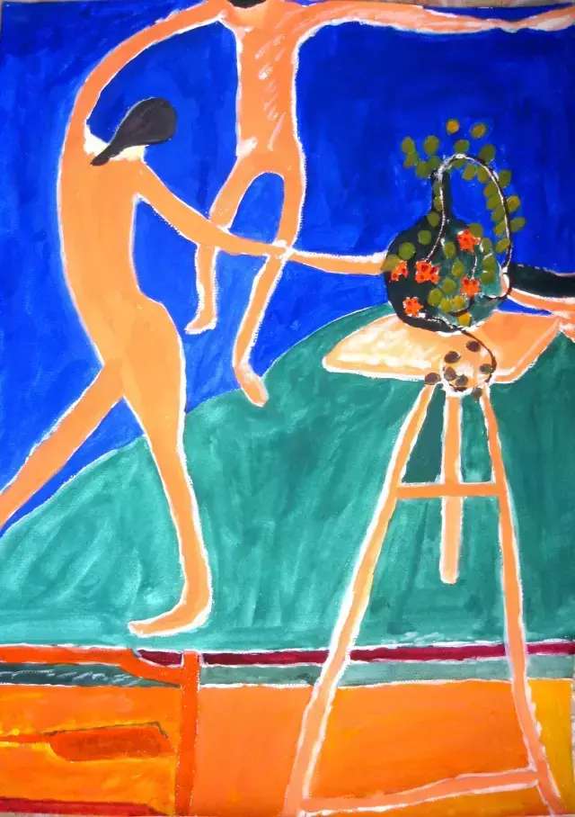 著名女诗人潇潇的诗与她的画 著名女诗人潇潇的诗与她的画