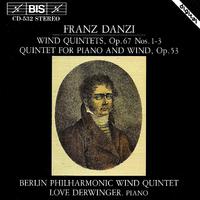 DANZI: Wind Quintets, Vol. 1