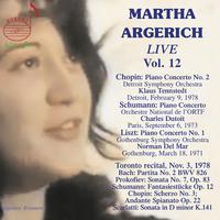 Martha Argerich, Vol. 12 (Live)