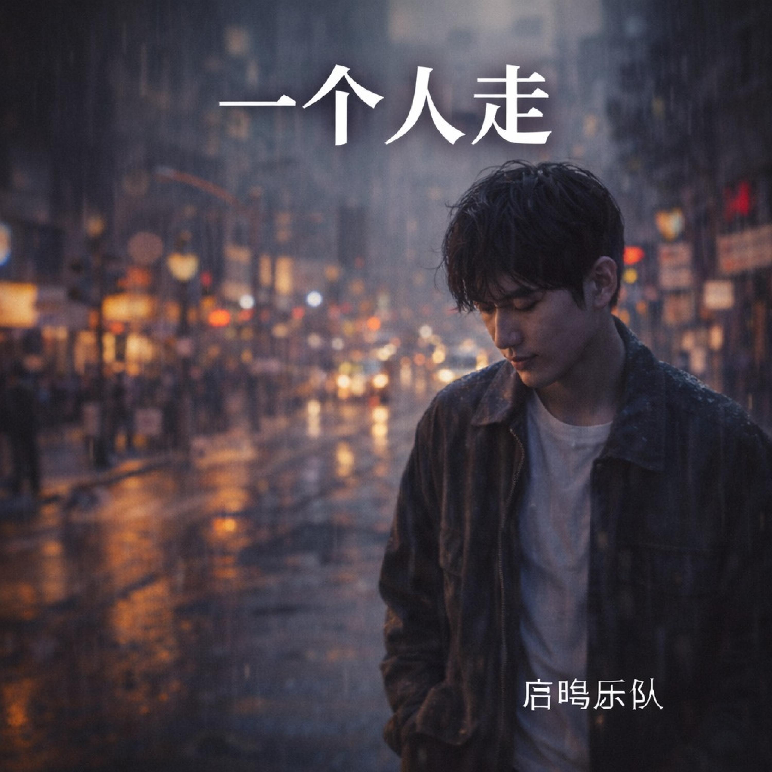 一个人走封面