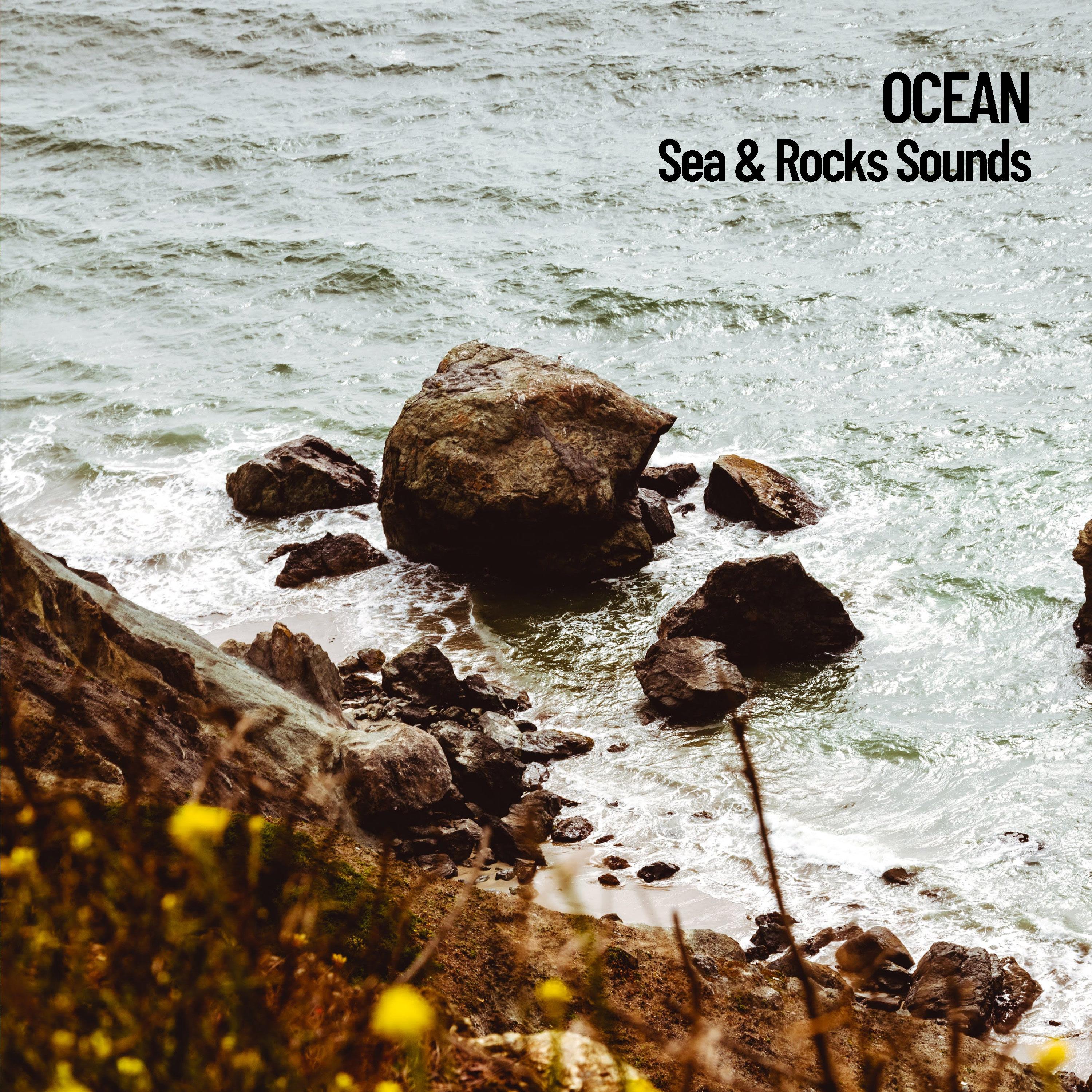 Calm Waves and Rocks