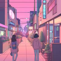 Urban Whispers: Background Lofi