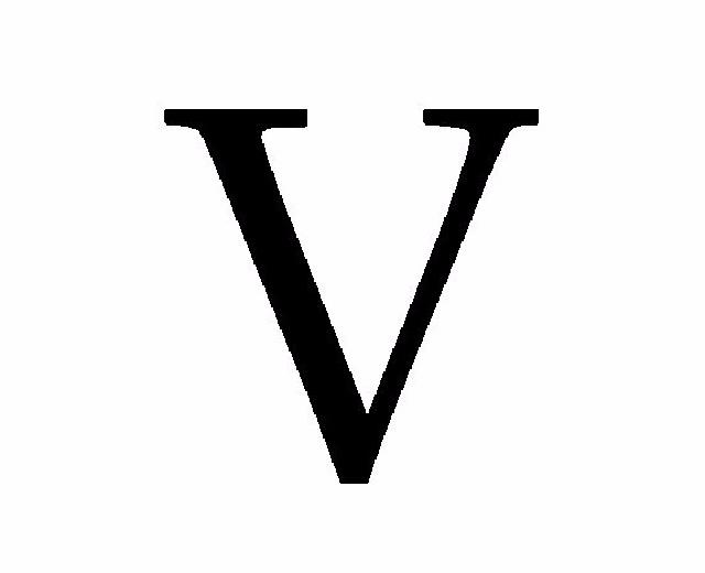 V