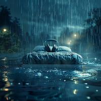 Night Rain: Binaural Sleep Waves