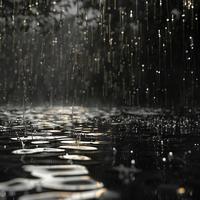 Gentle Binaural Rain for Restful Night