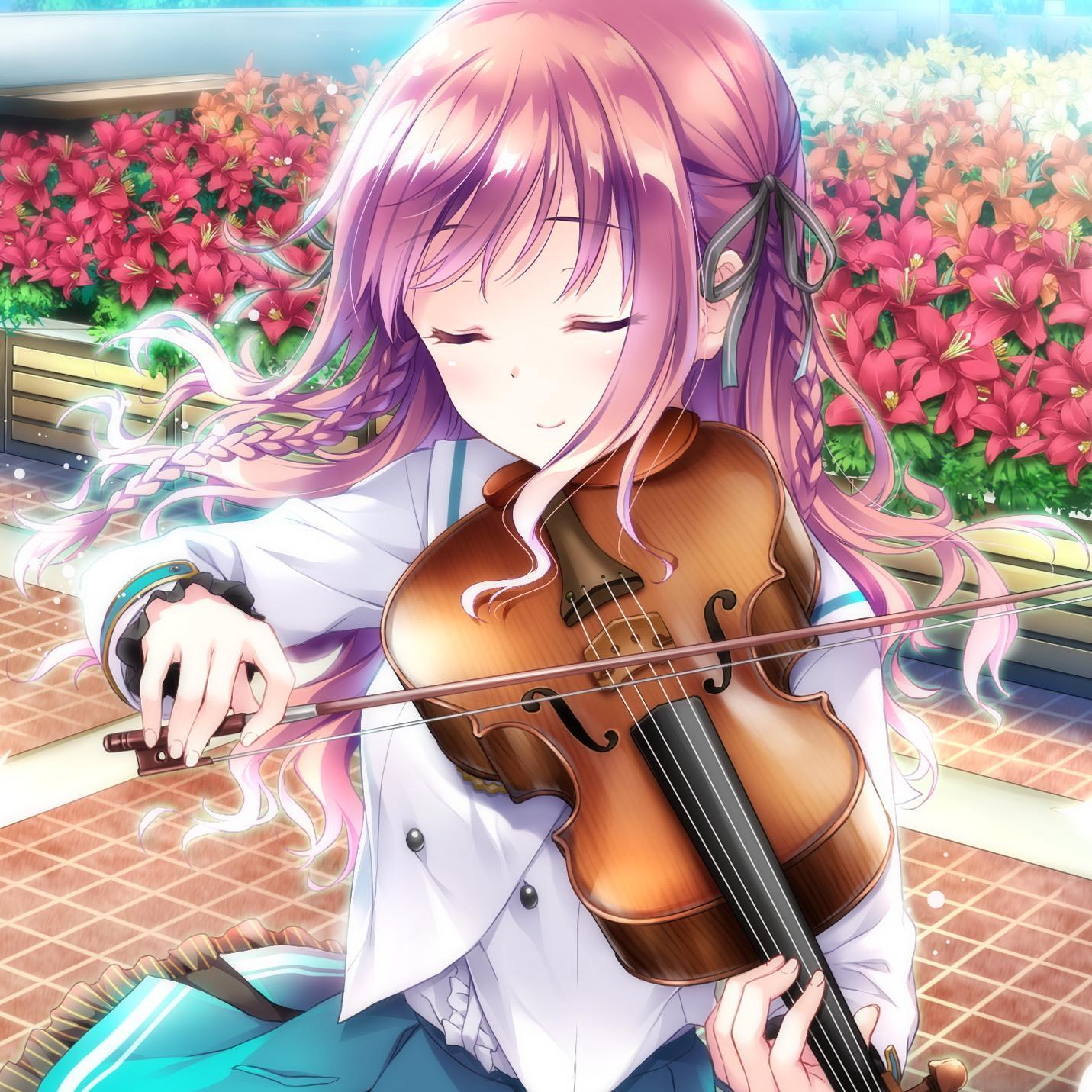 可愛らしい四季と音楽のメロディ 水彩画 想いを捧げる乙女のメロディー』ED「キミへ贈るメロディー