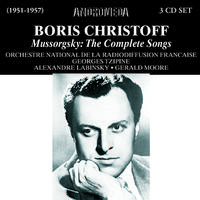 MUSSORGSKY, M.P.: Songs (Complete) (Christoff, G. Moore, Labinsky, French National Radio Orchestra, Tzipine) (1951-1957)