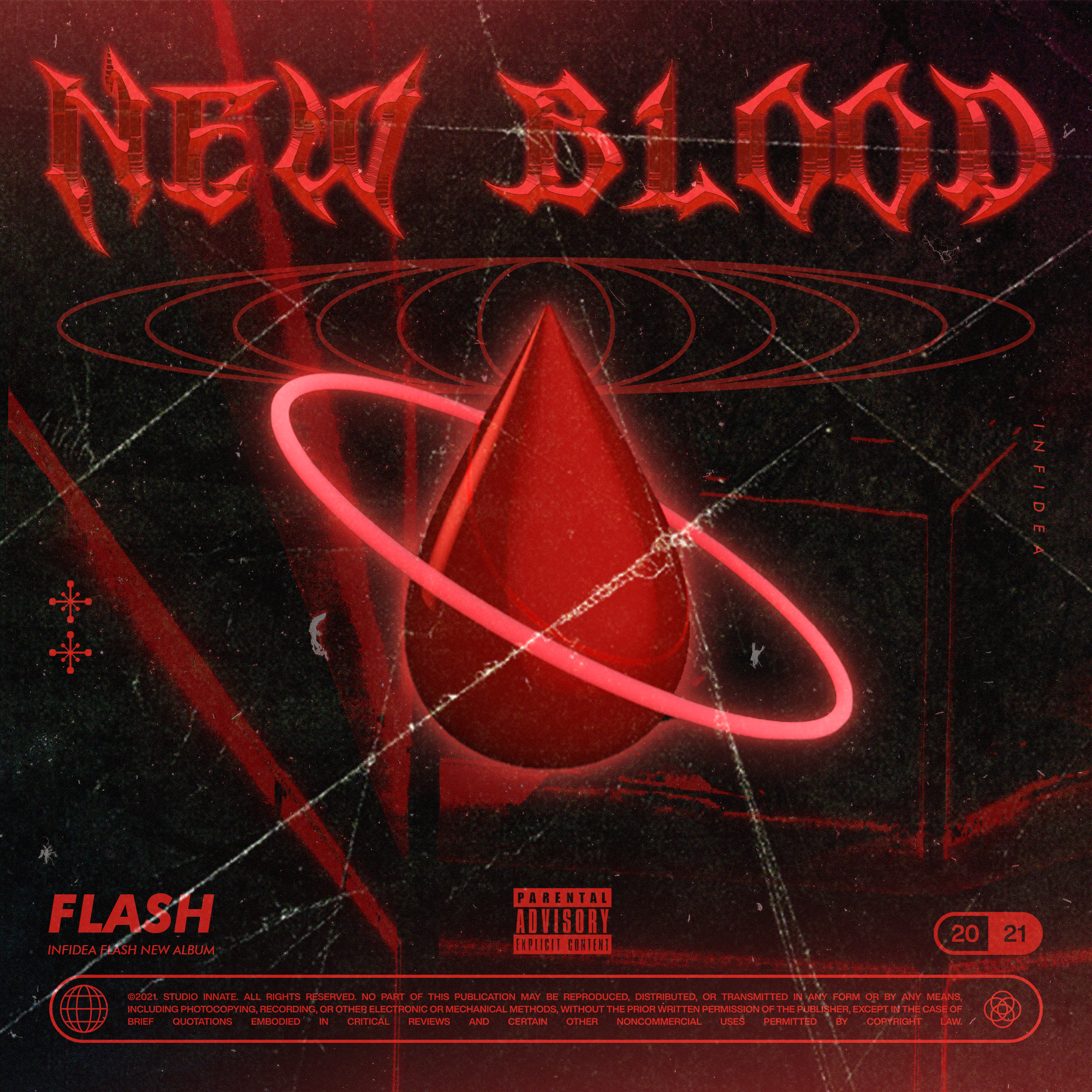 New Blood - 闪光封面