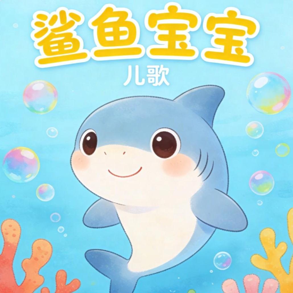 鲨鱼宝宝（鲨鱼一家）封面