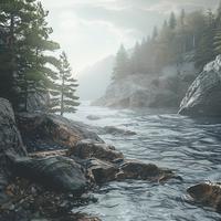 Tranquil Ocean Breeze: Chill Waves Soothing Music