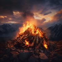 Hearthside Harmony: Calming Fire Tunes