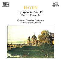 HAYDN: Symphonies, Vol. 19 (Nos. 32, 33, 34)