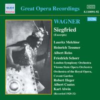 WAGNER, R.: Siegfried (Ring Cycle 3) (Excerpts) (Melchior, Tessmer) (1929-1932)